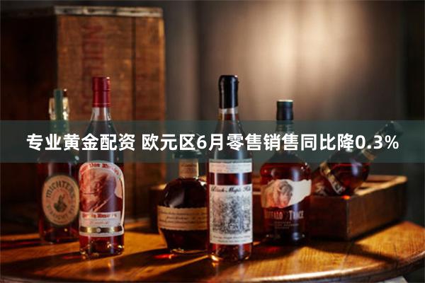 专业黄金配资 欧元区6月零售销售同比降0.3%