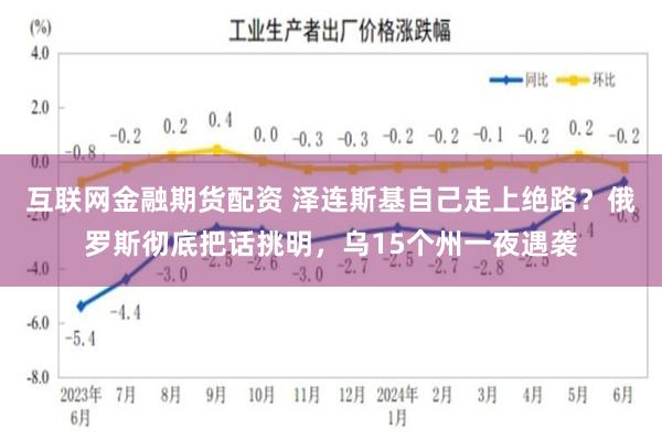 互联网金融期货配资 泽连斯基自己走上绝路？俄罗斯彻底把话挑明，乌15个州一夜遇袭